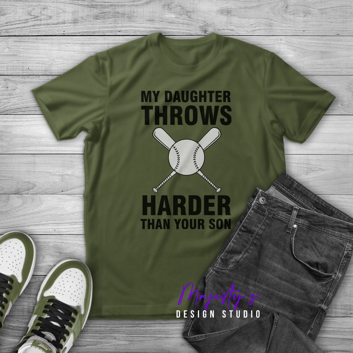 My Daughter Throws Harder Than Your Son
