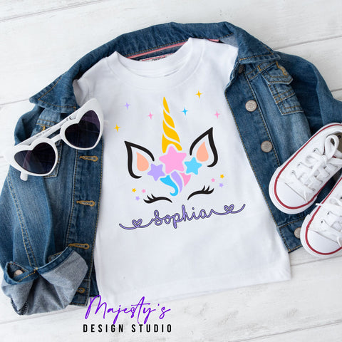 Custom Unicorn Tee