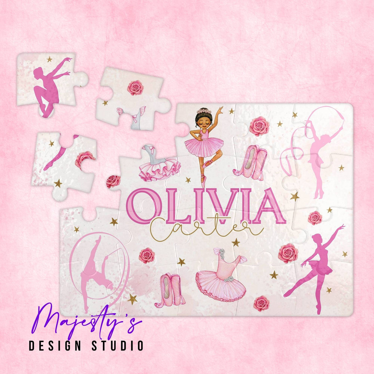 Kids Custom Ballerina Puzzle